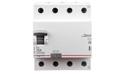 Wyłącznik różnicowoprądowy 4P 25A 0,03A typ AC P304 RX3 402062-20510