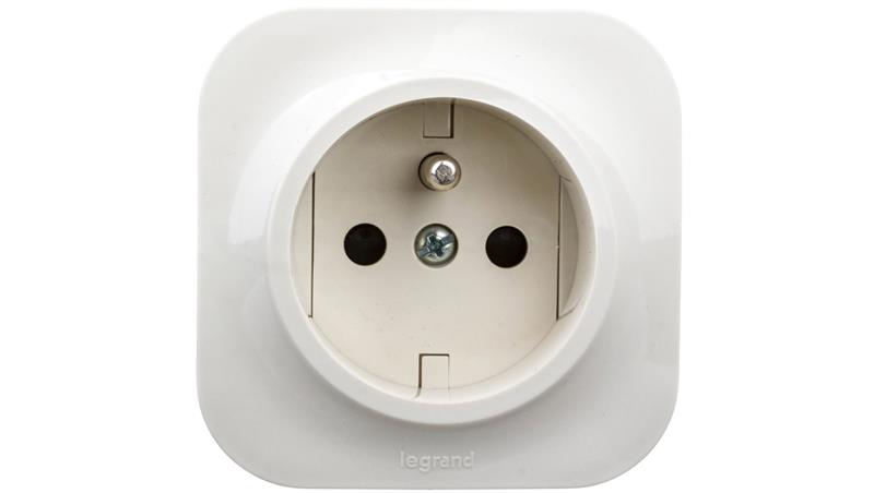 FORIX Gniazdo pojedyncze z/u 16A IP20 kremowe 782447-43231