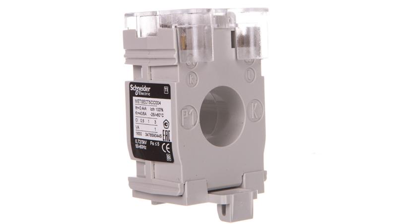 Przekładnik prądowy 40/5A 1VA kl.3 FS5 na kabel fi21 DIN 40/5 METSECT5CC004-2454 Przekładnik prądowy 40/5A 1VA kl.3 FS5 na kabel fi21 DIN 40/5 METSECT5CC004-2454