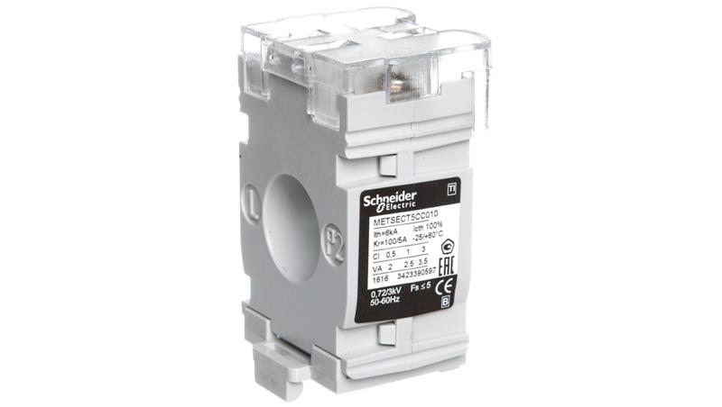Przekładnik prądowy 100/5A 2VA kl.0,5 FS5 na kabel fi21 DIN 100/5 METSECT5CC010-1711 Przekładnik prądowy 100/5A 2VA kl.0,5 FS5 na kabel fi21 DIN 100/5 METSECT5CC010-1711