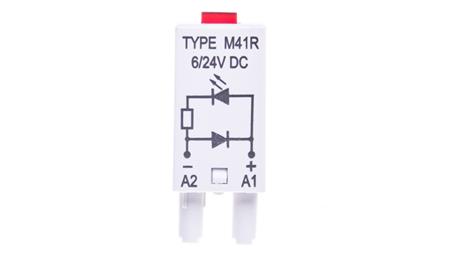 Moduł sygnalizacyjny LD (diody: LED czerwony + D) 6-24V DC M41R szary 854842-19848