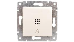 VENA Przycisk /dzwonek/ z podświetleniem krem 520314-29583