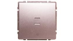 KOS66 Łącznik krzyżowy podświetlany aluminium 624017-41053