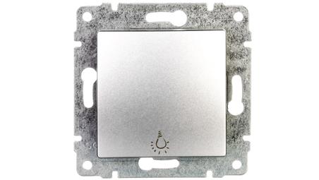 VENA Przycisk /światło/ aluminium 514013-27976