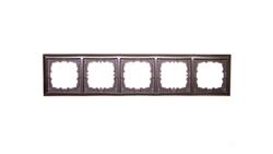 KOS66 Ramka pięciokrotna grafit 666085-37651
