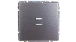 KOS66 Przycisk /dzwonek/ podświetlany grafit 626014-29584