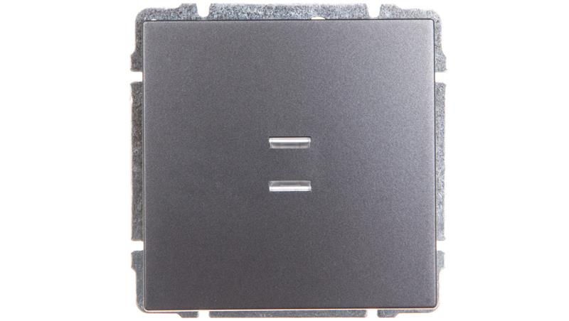 KOS66 Przycisk /dzwonek/ podświetlany grafit 626014-29584