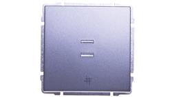 KOS66 Łącznik krzyżowy podświetlany grafit 626017-41059
