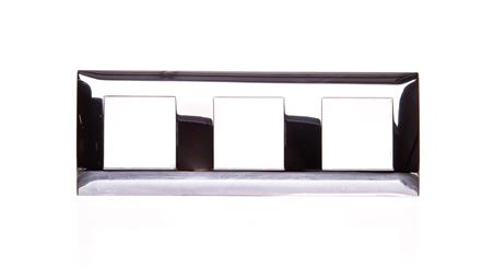 DANTE Ramka potrójna tworzywo galwanizowane CHROM 457083-37642