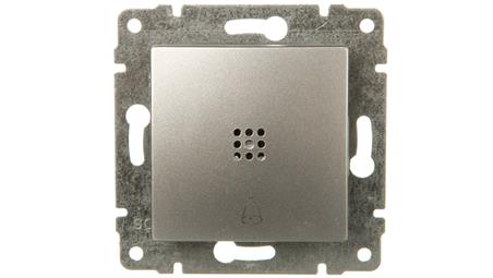 VENA Przycisk /dzwonek/ z podświetleniem aluminium 524014-29582