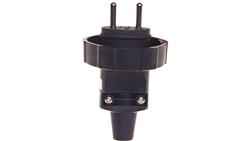 Wtyczka gumowa 10/16A 250V 2P+Z IP65 czarna P0037-28975
