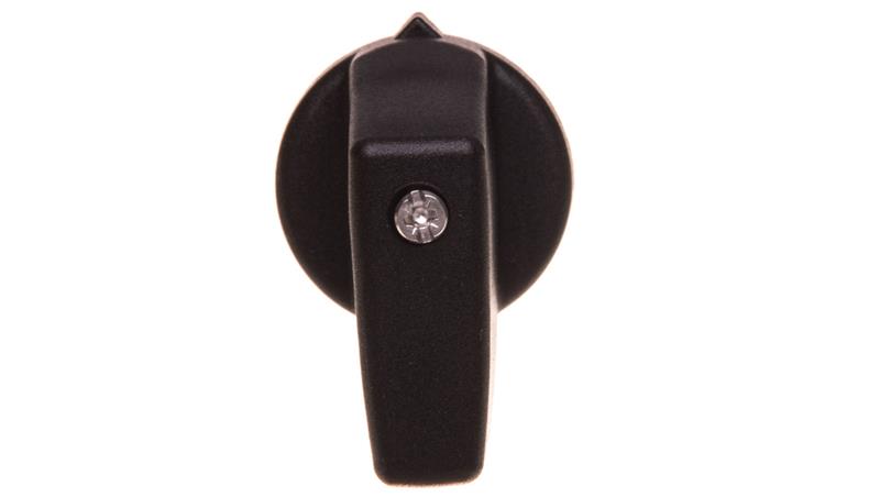 Pokrętło z krótkim piórkiem czarne do T0, P1 i T3 KNB-T0 038909-15267