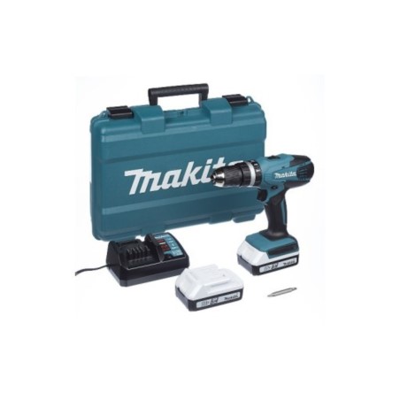 Wiertarko-wkrętarka z udarem 18V Makita HP457DWE