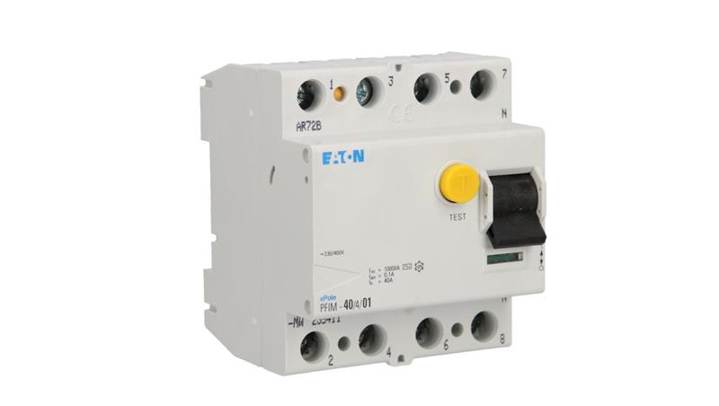 Wyłącznik różnicowoprądowy 4P 40A 0,1A typ AC PFIM-40/4/01-MW 235411-20694 Wyłącznik różnicowoprądowy 4P 40A 0,1A typ AC PFIM-40/4/01-MW 235411-20694