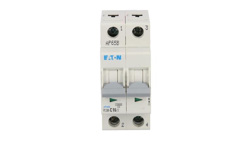 Wyłącznik nadprądowy 2P C 16A 10kA AC PLSM-C16/2-MW 242405-17232