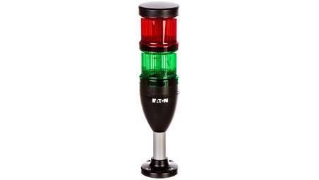 Kolumna sygnalizacyjna czerwona, zielona 24V AC/DC światło ciągłe SL7-100-L-RG-24LED 171424-19513