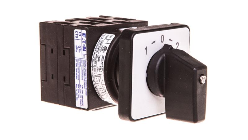 Łącznik krzywkowy 1-0-2 (z samopowrotem) 3P 20A do wbudowania T0-3-8216/E 024609-22733