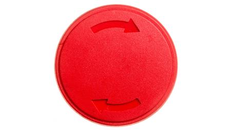 Napęd przycisku bezpieczeństwa czerwony ? 30mm odblokowanie przez obrót do zatrzymania awaryjnego, zgodnie z ISO13850 LPCB6634-1