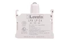 Oprawka z LED czerwona 85-140V AC LPXLPE4-21388