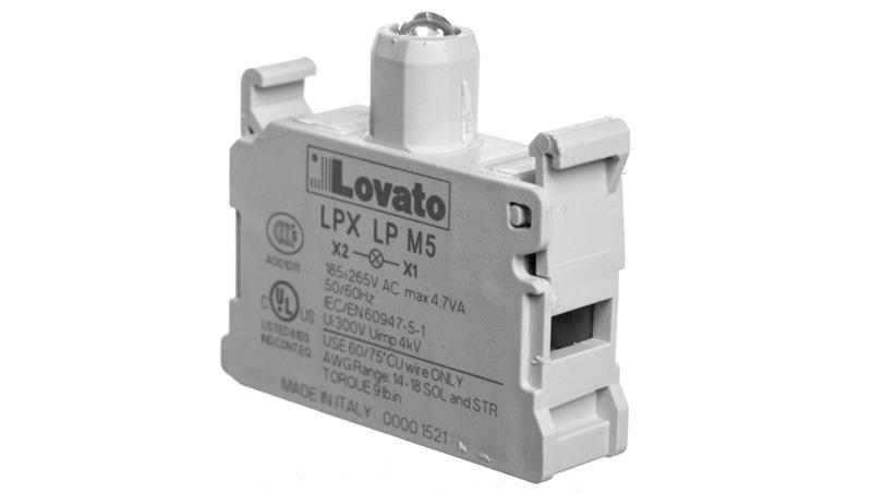 Oprawka z LED żółta 185-265V AC LPXLPM5-21391 Oprawka z LED żółta 185-265V AC LPXLPM5-21391
