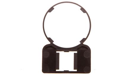 Tabliczka opisowa 45x30mm czarna prostokatna LPXAU100-21966