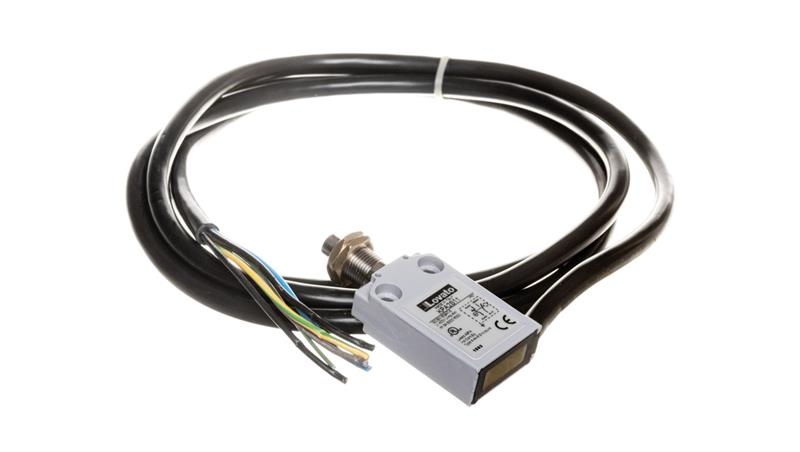 Wyłącznik krańcowy trzpień wciskany, obudowa metalowa, IP67, z przewodem 2 m, 1R 1Z zestyki migowe KPA2S11-4705