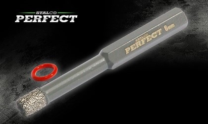 Wiertło diamentowe 6mm uchwyt Hex "STALCO PERFECT"