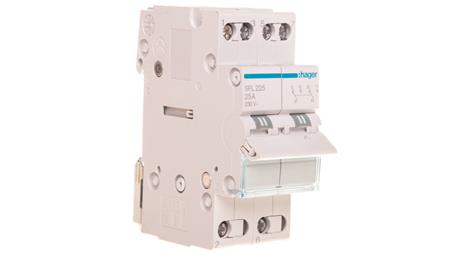 Przełącznik modułowy I-II 25A 2P SFL225-23693