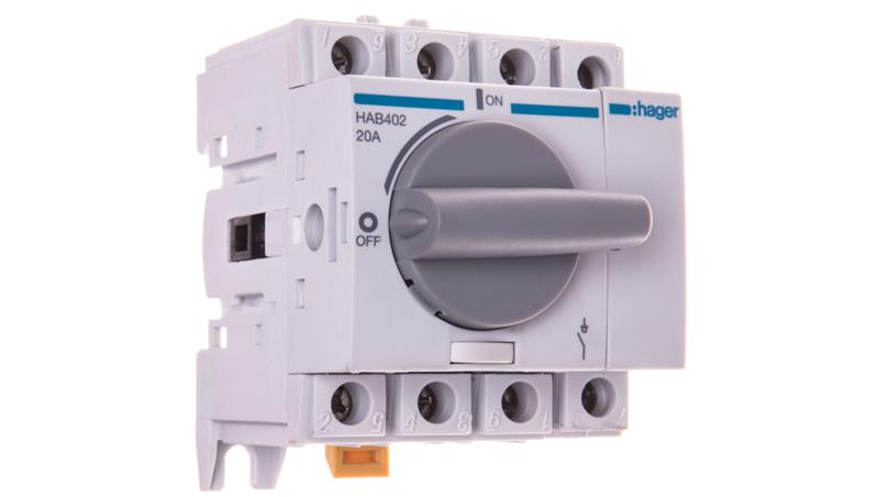 Rozłącznik izolacyjny 4P 20A HAB402-13797