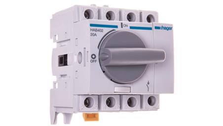 Rozłącznik izolacyjny 4P 20A HAB402-13797