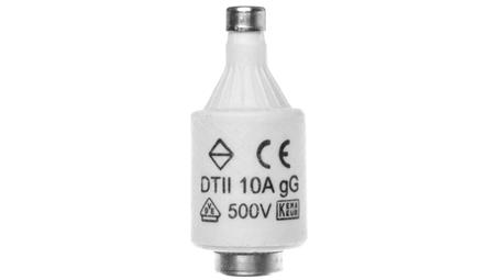 Wkładka bezpiecznikowa BiWtz 10A DTII gG 500V LE2710-6432