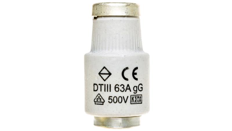 Wkładka bezpiecznikowa BiWtz 63A DIII gG 500V LE3363-6404