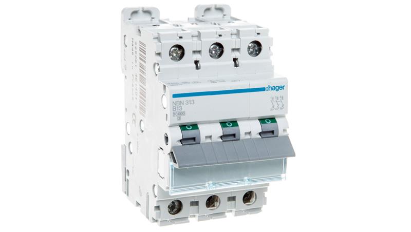 Wyłącznik nadprądowy 3P B 13A 10kA AC NBN313-17751
