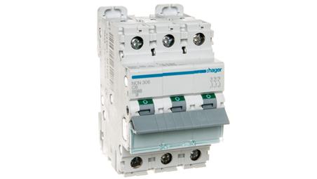 Wyłącznik nadprądowy 3P C 6A 10kA AC NCN306-17783
