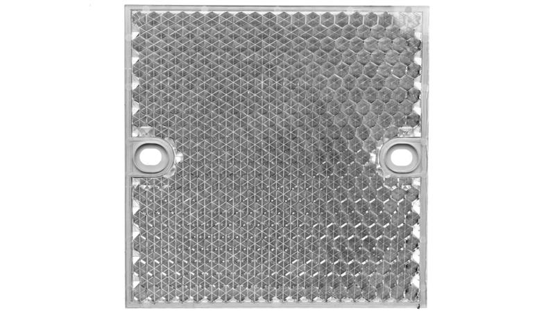 Odbłyśnik kwadratowy 80x80mm PMMA/ABS PL80A 1003865-21251 Odbłyśnik kwadratowy 80x80mm PMMA/ABS PL80A 1003865-21251