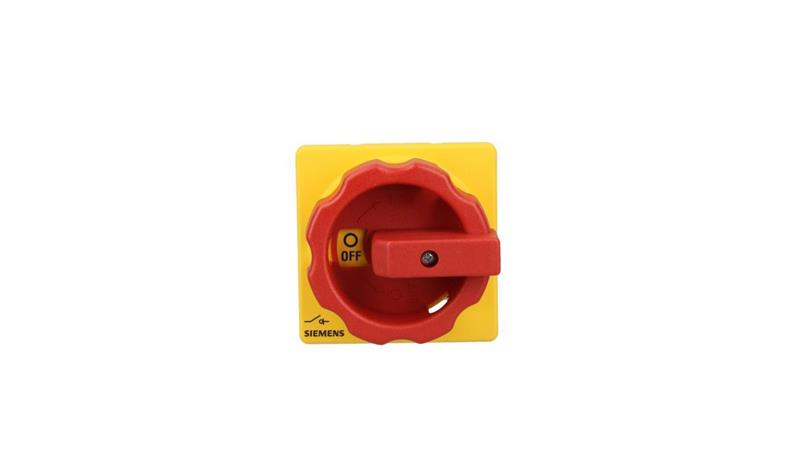 Rozłącznik główny/awaryjny 3P 25A 9.5kW AC23A 400V montaż tablicowy pokrętło otwór centralny 22.5 mm 3LD2154-0TK53-13580