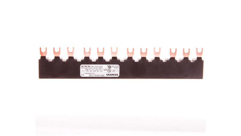 Szyna łączeniowa 3P widełkowa (12 mod.) do 4 wyłączników 3RV1915-1CB-26515 Szyna łączeniowa 3P widełkowa (12 mod.) do 4 wyłączników 3RV1915-1CB-26515