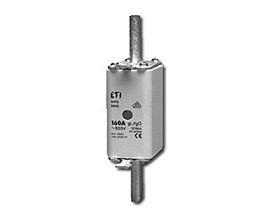 Wkładka topikowa przemysłowa zwłoczna KOMBI WT-0/gG 160 A K ETI