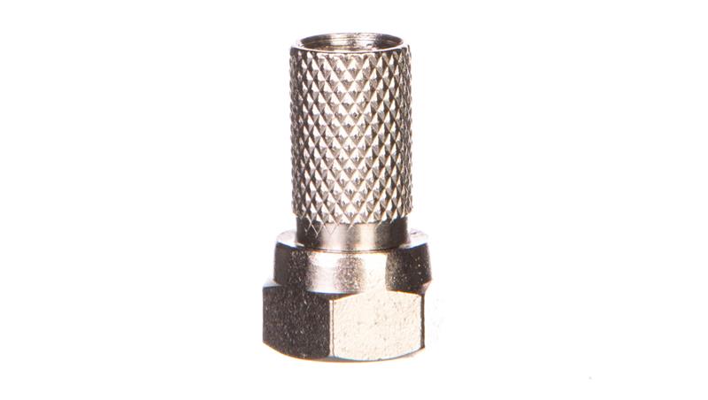 Wtyk antenowy TV/SAT F /na kabel RG59/ VOFRG59-33741