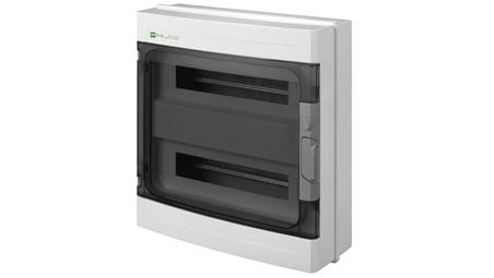 Rozdzielnica hermetyczna EP-LUX RN 2x18 1000V AC 1500V DC PE+N dymny IP65 1962-01-68913