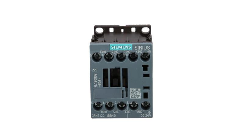Stycznik pomocniczy 2Z 2R cewka 24V DC S00 przyłącze śrubowe SIRIUS 3RH2122-1BB40-14119 Stycznik pomocniczy 2Z 2R cewka 24V DC S00 przyłącze śrubowe SIRIUS 3RH2122-1BB40-14119