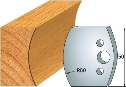 Para noży HSS 50x4 mm