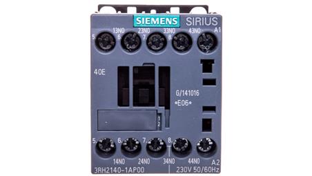 Stycznik pomocniczy 4Z cewka 230V 50-60Hz S00 przyłącze śrubowe SIRIUS 3RH2140-1AP00-14141