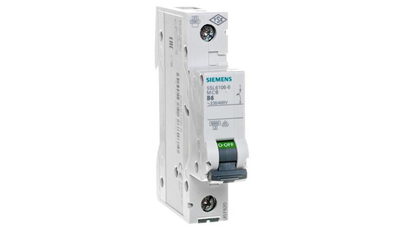 Wyłącznik nadprądowy SENTRON 5SL6 1P B 6A 6kA AC 5SL6106-6-16268