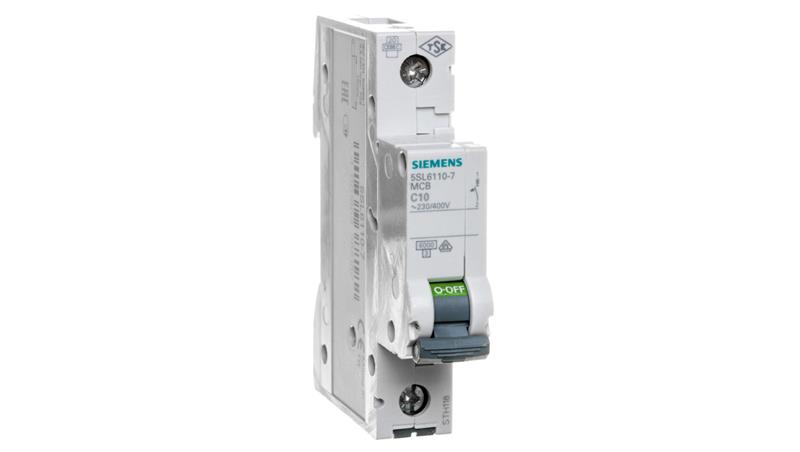 Wyłącznik nadprądowy SENTRON 5SL6 1P C 10A 6kA AC 5SL6110-7-16396 Wyłącznik nadprądowy SENTRON 5SL6 1P C 10A 6kA AC 5SL6110-7-16396