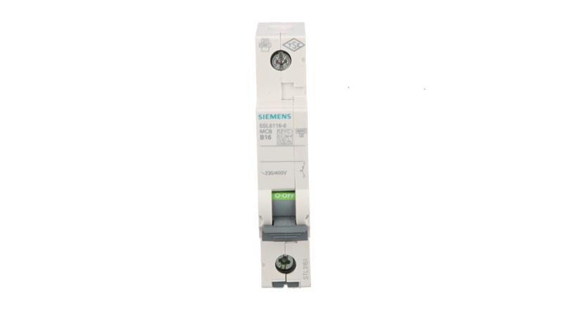 Wyłącznik nadprądowy 1P B 16A 6kA 230V SENTRON 5SL6116-6-16252