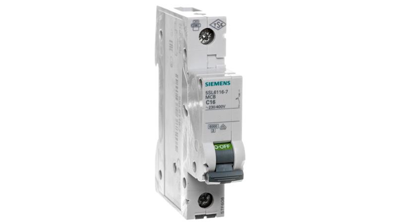 Wyłącznik nadprądowy SENTRON 5SL6 1P C 16A 6kA AC 5SL6116-7-16364 Wyłącznik nadprądowy SENTRON 5SL6 1P C 16A 6kA AC 5SL6116-7-16364