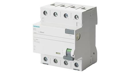 Wyłącznik różnicowoprądowy 4P 40A 0,03A typ A 30mA 400V SENTRON 5SV3344-6-20531