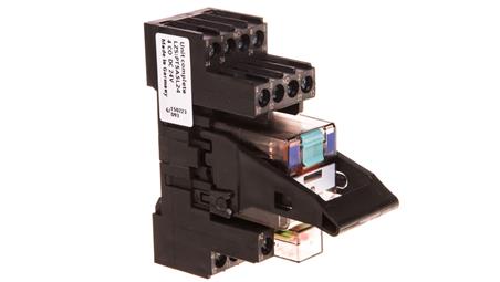 Przekaźnik kompletny serii PT 24V DC styki 4P moduł LED czerwony przył. śrubowe LZS:PT5A5L24-10649