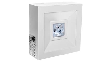 Oprawa awaryjna LED 1W 3h LOVATO N ECO LED 1W (opt. koryt.) jednozadaniowa biała LVNC/1W/E/3/SE/X/WH-57194